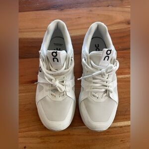 On Running The Roger Cream Athletic Shoes